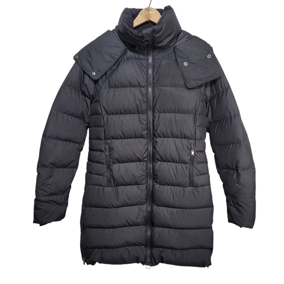 Athleta Downtown Jacket Size XS Down And Feather Filled Longline Puffer Size XS - Picture 1 of 16
